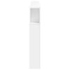 Vidaxl Testata Letto Con LED, Bianca, 180X18,5X103,5 Cm