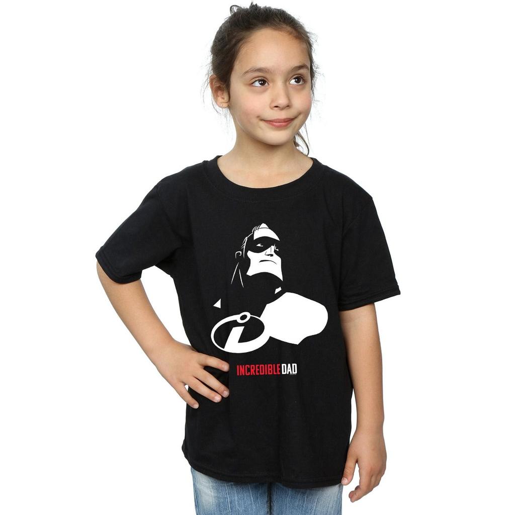 Disney Girls The Incredibles Incredible Dad Cotton T-Shirt