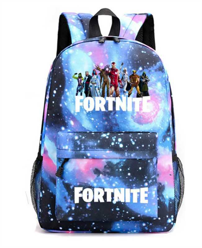 Student Schoolbag Cartoon Backpack Set 3D Digital Printing Backpack