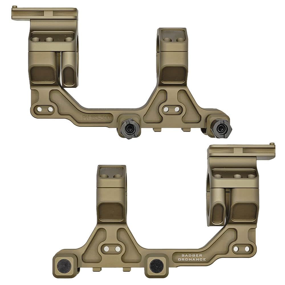 Evolution Gear Badger Ordnance Condition One Replica 6068 Aluminum Scope Mount with RMR Mount [30mm Diameter  1.93"]