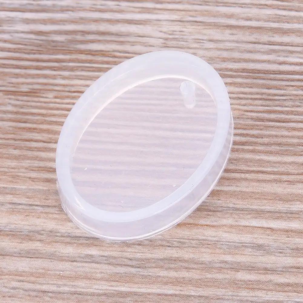 DIY Keychain Pendant Making Kit Crystal Epoxy Resin Mold Silicone Casting Mould with Keyrings Art Crafts Tools