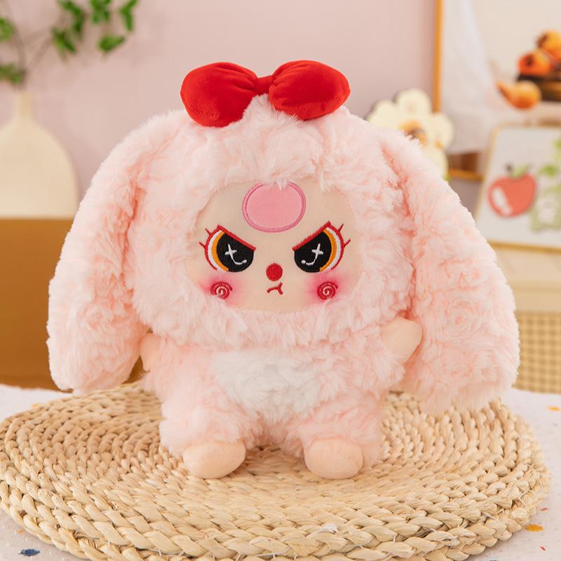 Panda Turned Baby Three-year-old Doll Cute Animal Turned Baby Three-year-old Plush Toy Gift Exchange