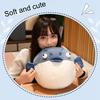 Stuffed Animal Doll Fat Body Cartoon Doll Plushie Appease Sleeping Pillow Sofa Ornament Cute Pufferfish Crocodile Plush Pillow Toy Christmas Gift