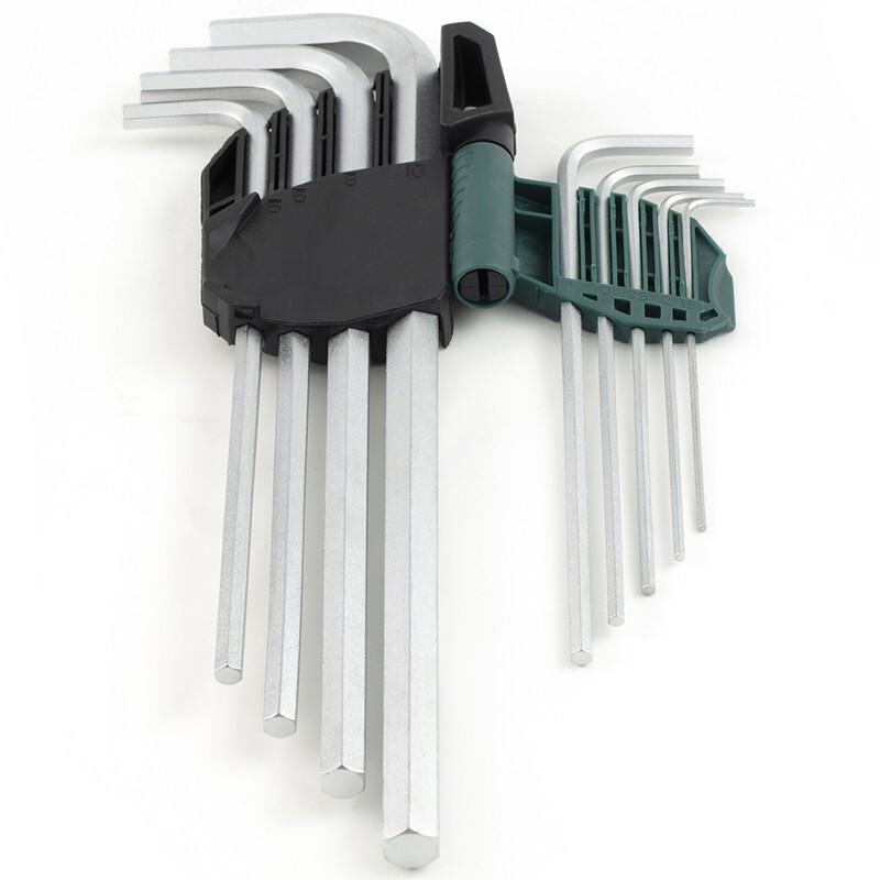 SATA 9-Piece Metric Hex Key Wrench Set