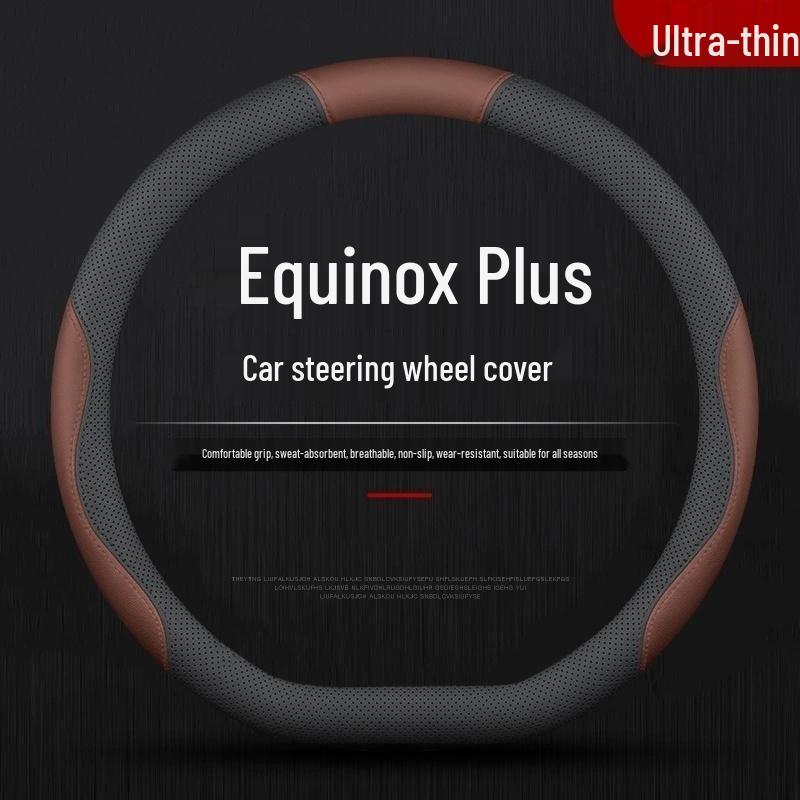 Chevrolet Equinox Plus Non-Slip Nappa Leather Steering Wheel Cover
