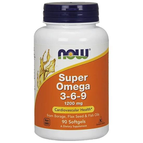 Now Foods - SUPER OMEGA 3-6-9 1200MG.