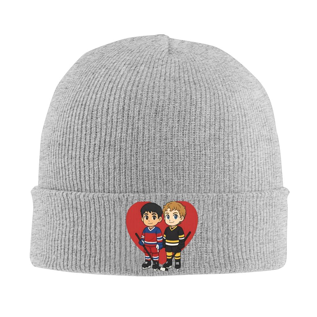 Heated Rivalry Loon Hats Autumn Winter Beanies Ski Cap Unisex Unisex Acrylic Bonnet