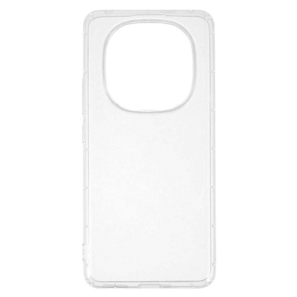 For Xiaomi Redmi Note 14 Pro 5G/Poco X7 5G Case Transparent TPU Phone Back Cover Airbag Protection