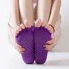 Lace-up Pilates Socks Women Cotton Toe Yoga Socks Dance Socks Five Fingers Socks  Girls