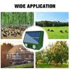 Solar Powered Ultrasonic Animal Repellent 500mAh