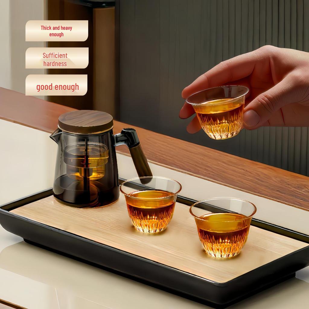 Disposable Thickened Transparent Kung Fu Tea Cup - Anti-scalding, Food-grade, Small Baijiu Tasting Cup