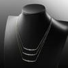 D color 1.1cttw 100% Full Moissanite Necklace Pendant For Women S925 Silver Lab Diamond Neck Chain Sparkling Wedding Fine Jewelry
