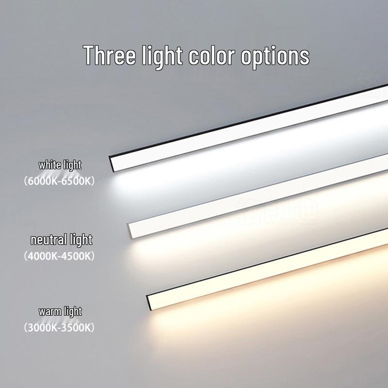 Self-Adhesive LED Cabinet Light - Triangular Surface Mount for Kitchen, Wardrobe, or Display Shelves