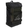 Adidas Polyester Backpack Unisex Black/Deep Olive Adidas JD5599