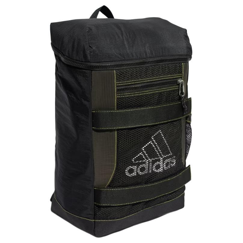 Adidas Polyester Backpack Unisex Black/Deep Olive Adidas JD5599
