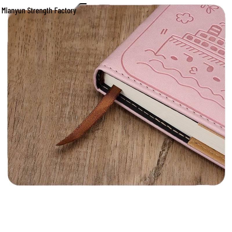 Secure Cartoon Password Diary with Lock - Student Planner Notebook