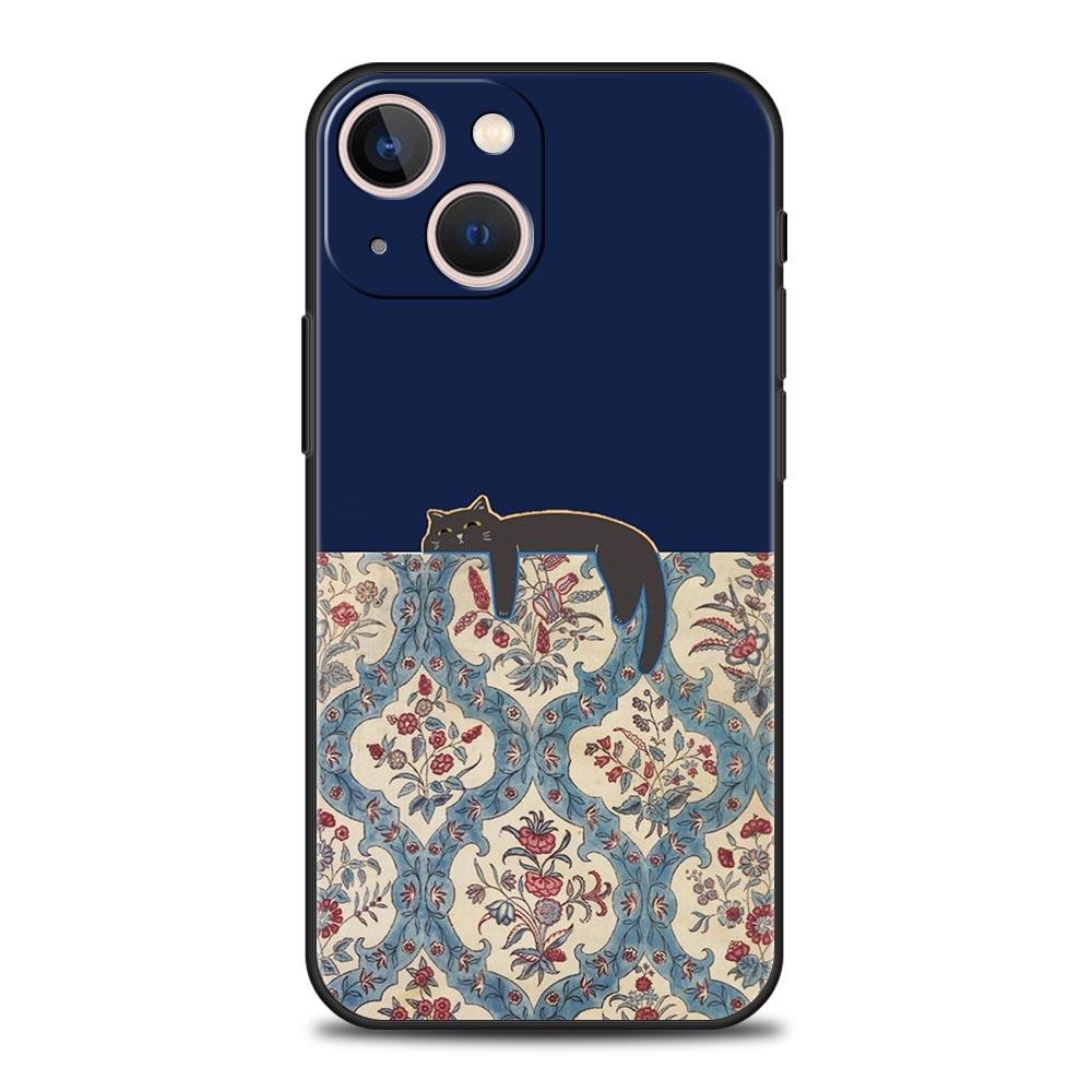 Dog Cat Couple Phone Case For iPhone 17 Air 16 Plus 13 15 14 12 11 Pro MAX 7 8 SE Soft TPU Shockproof Cover Funda