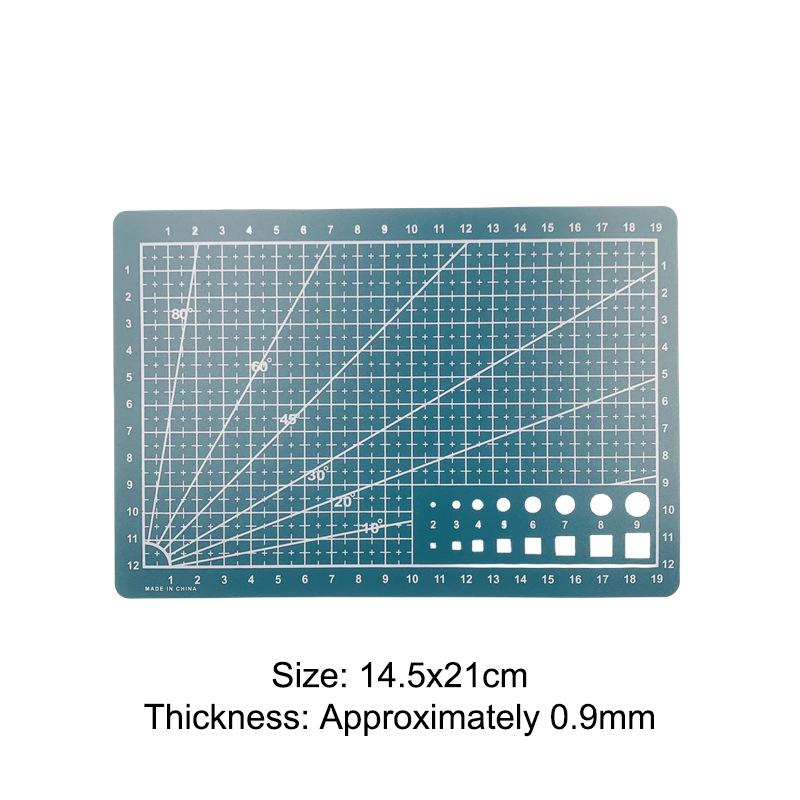 A3 A4 A5Pvc Cutting Mat Single Side Patchwork Cut Pad For Workbench Patchwork Sewing Manual Diy Knife Engraving Leather Cutting