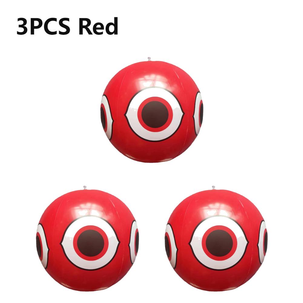 40CM Scare Eye Balloons Visual Deterrent Bird Repellent Scare Eye Balloons Pigeons Woodpecker Bird Repellent for Garden Outdoors