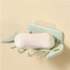 Shower Wall Soap Holder Soap Dish for Shower Wall No Drill Bathroom Rack Self Draining Soap Tray Dish Box Holder Storage Rack