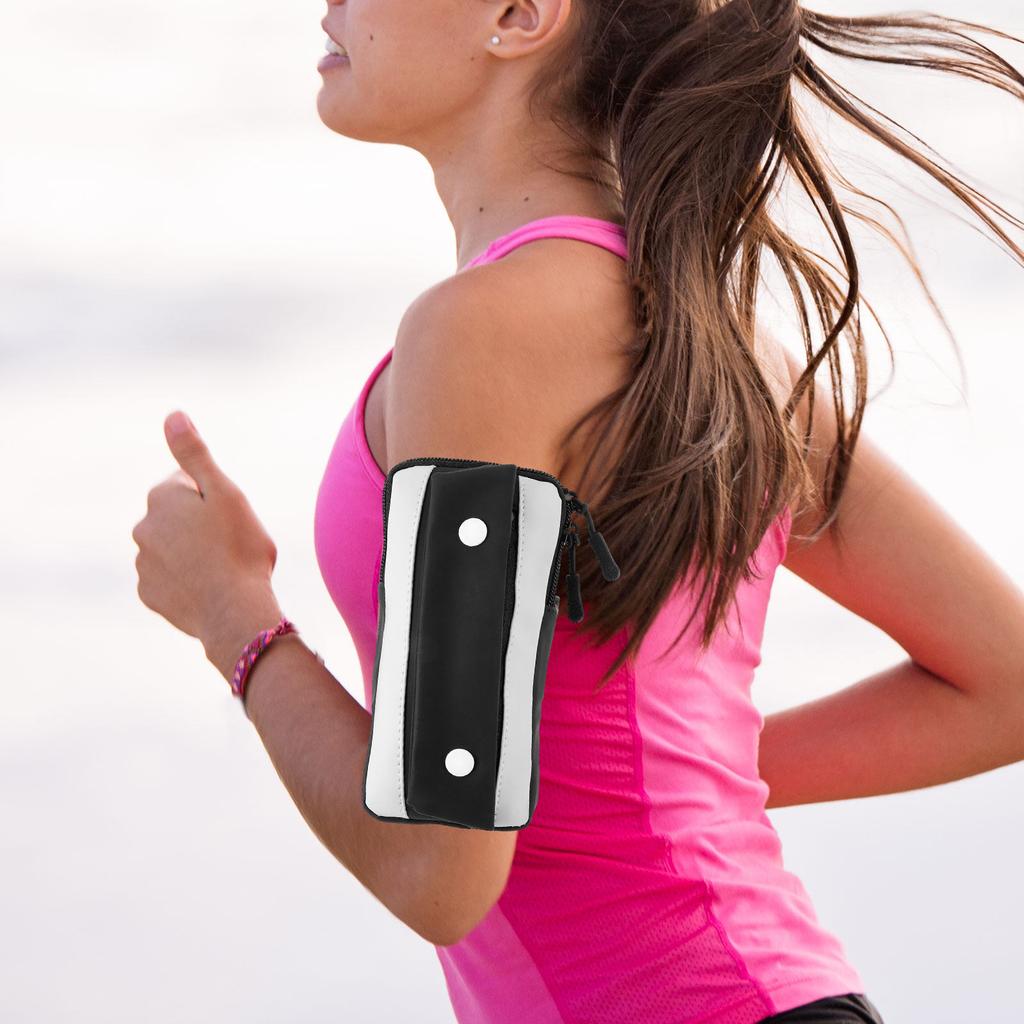 Sport Arm Band Phone Case Adjustable Strap Lightweight Breathable Mesh Running Gym Workout Phone Holder Key Pouch Outdoor 6