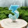 Blue Seashell Birthday Candles: Creative Design, Small, Exquisite, Perfect for Party Atmosphere