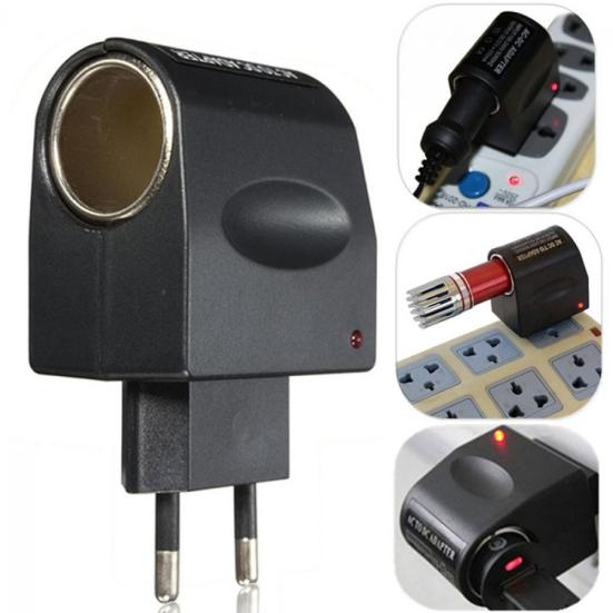 90-240V AC na 12V DC Nabíjecí zásuvka zapalovače do auta Konvertorový adaptér