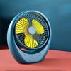 USB Fan Quiet Operation 3Speeds Quiet Operation USB Rechargeable for Home and Office Powerful Cooling