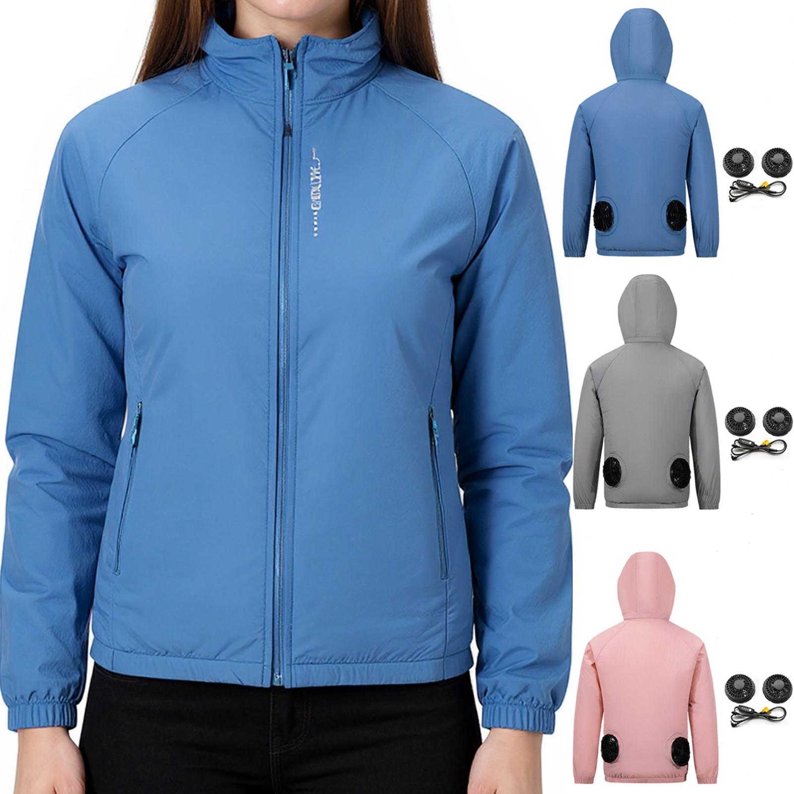 

Jacket Women Waterproof Windbreaker Lightweight Rain Jackets With Pockets Packable Raincoats For Women With Hood XL рожевий