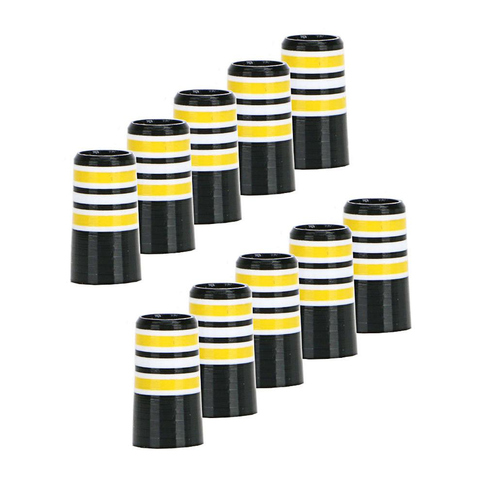 10 Pcs Golf Ferrules Golf Iron Grip for 0.370 Tip Irons Shaft Sleeve Adapter Ferrule Golf Iron Club Ferrules Replacement Parts
