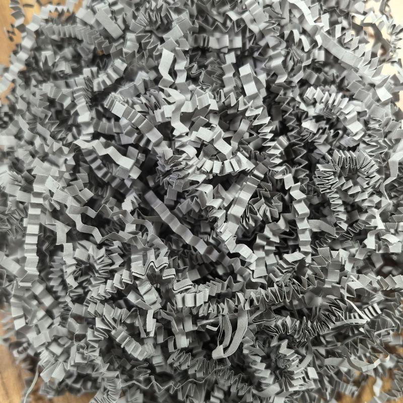 High-End Raffia Gift Box Filler - Shockproof Crepe Paper Shredded for Fruit & Wine Packaging