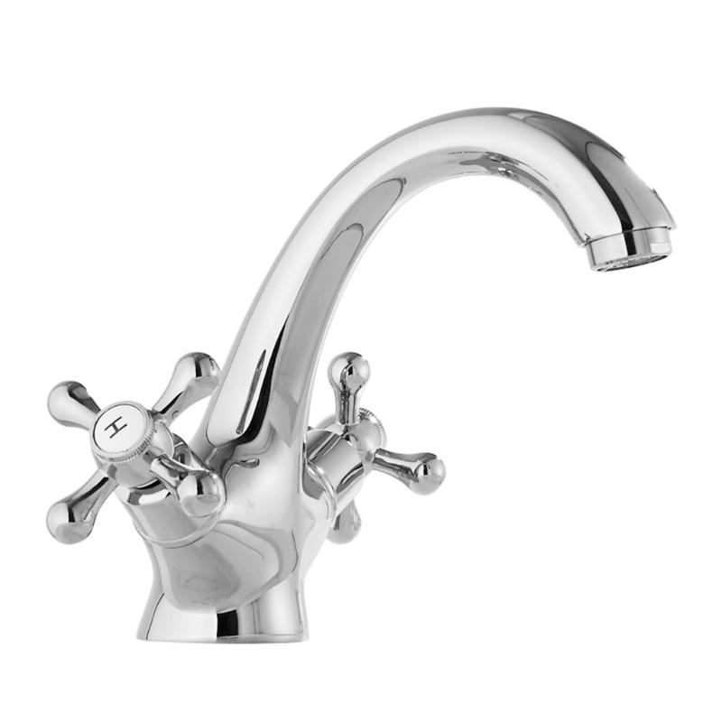 Badezimmerarmatur 4 Zoll Waschtischarmatur 2-Griff Centerset Badezimmerwaschbeckenarmatur