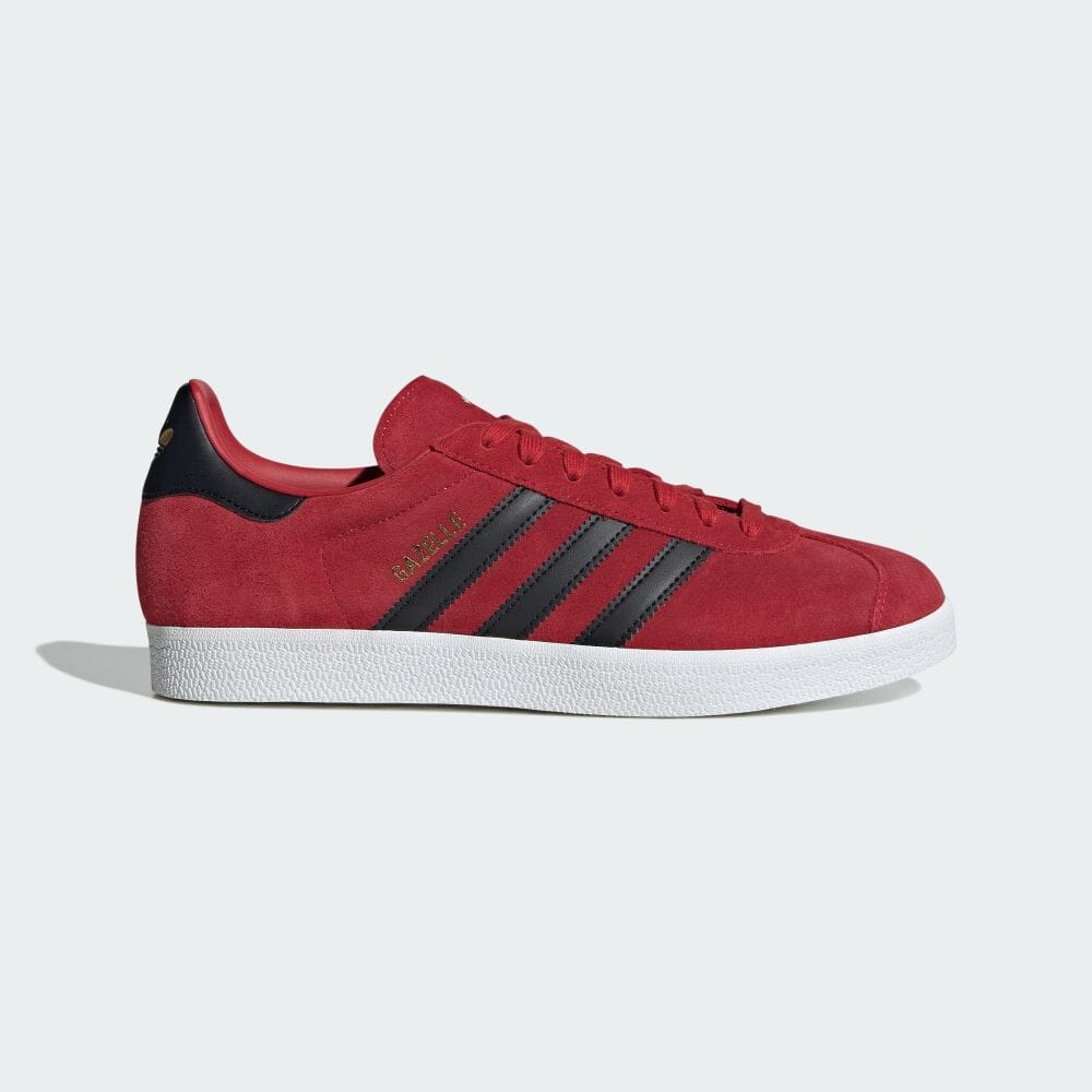 

Adidas MANCHESTER UNITED GAZELLE MUFC Красные кроссовки ORIGINALS унисекс IE8503 MUFC Красные/Черные/Обувь Белая
