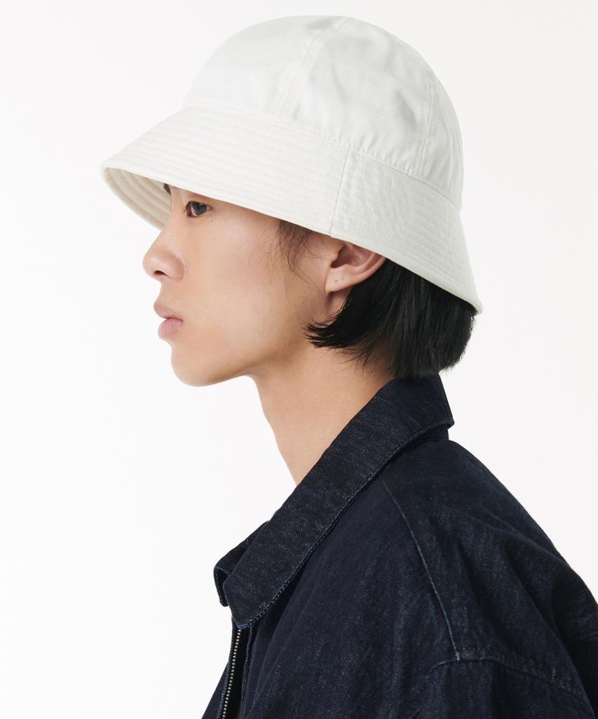 MUSINSA STANDARD Oversized Cotton Round Bucket Hat [Cream]