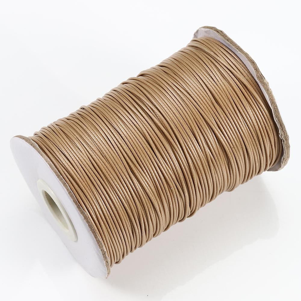 

10M 1.0 1.5 2.0mm Polyester Nylon Cords Bracelet Braided Waxed String DIY Supplies Clothing Crafts Beading Leather Thread Bulk 1.0mm кофейный