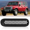 7 Stück Aufsteckbare Frontgittereinsätze Passend für Jeep JK Wrangler 2007 2015