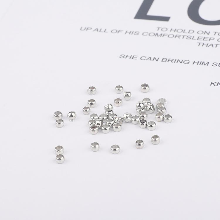 

Медный клип для позиционирования бусин для DIY аксессуаров 2.5mm (~180 pcs)