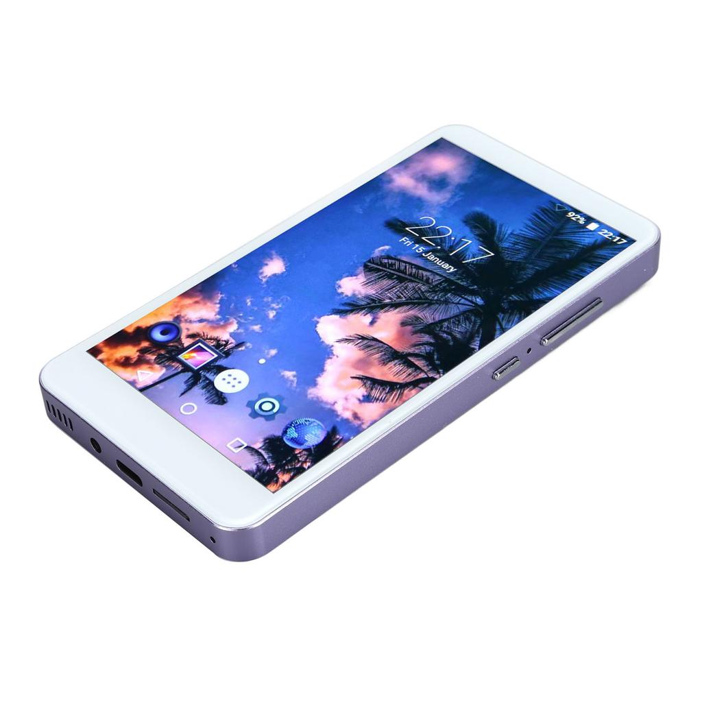 5.0 Inch MP4 Player Smart Noise Reduction Bluetooth 5.0 WiFi 2200mAh Rechargeable 16GB ROM and