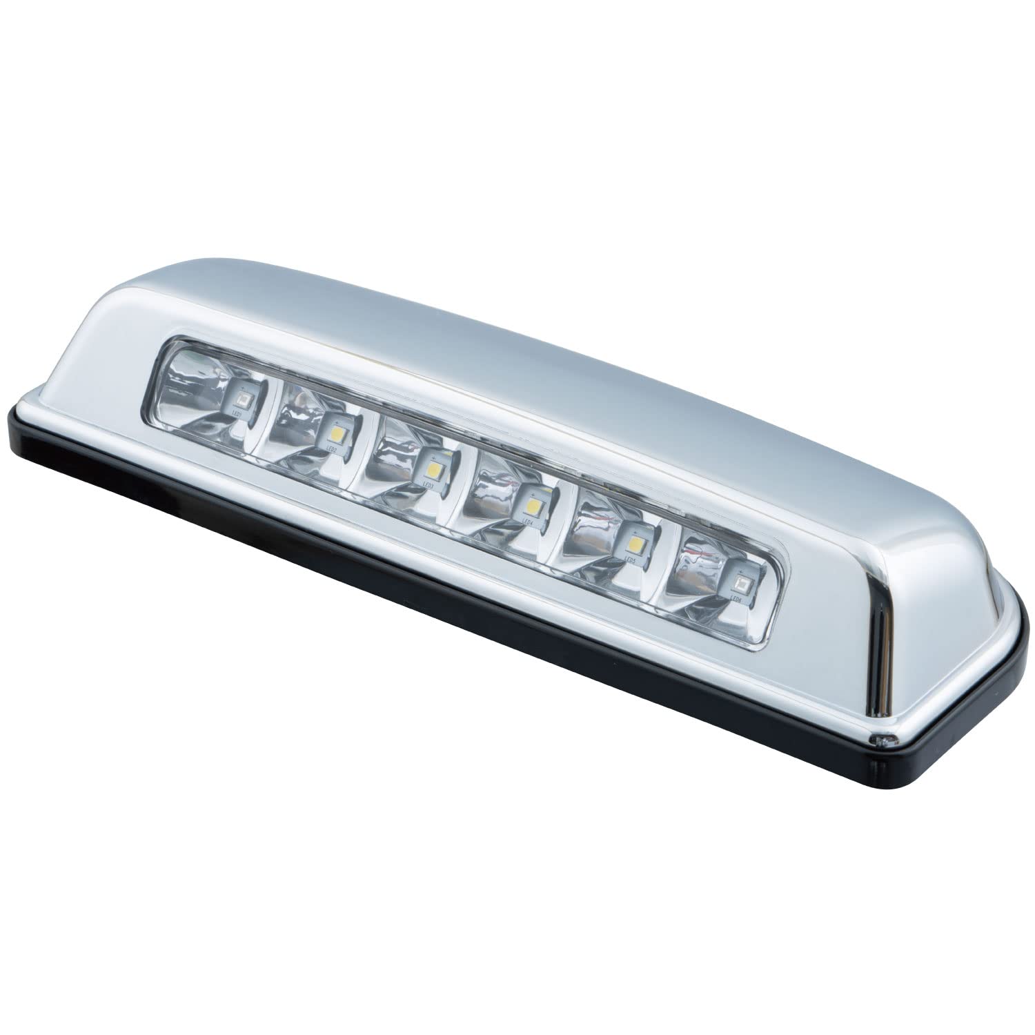 

JET INOUE Придорожный хром 527864 Фонарь, Хромированный, Белый, белый