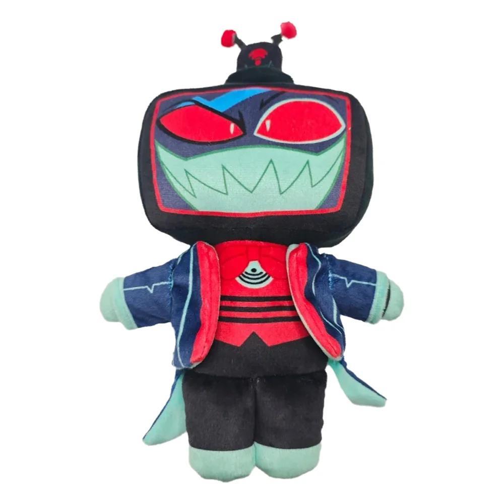 Hazbin Hotel S2 Villainous Vox Plush Toy Soft Stuffed Cartoon Doll Abstract Joint Flexible for Fans Movie TV Collectible Item