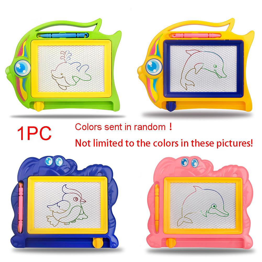 Erasable Graffiti Board Toy Children's Cartoon Magic Writer Magnetic Drawing Graffiti Board Kids Educational Early Education Toy