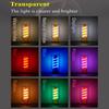 5V USB Flammen-Nachtlicht Mattes Klares Glas Dimmbar Touch-Steuerung für Auto Zuhause Zimmer Laptop PC Festival Dekoration