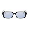 Fendi Logo Acetate Square Sunglasses Unisex sunglasses Black FE40174F_01X