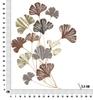 Wall Iron Panel Windy 69.5X5.5X92 Cm