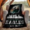Philadelphia Flannel Blanket Soft Warm All-Season Throw, Design for Camping, Car Travel, Hiking Sofa, Bed, Office Perfect Gift for Parties