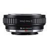CONCEPT Mount Adapter Converts M42 mount lenses to Micro Four Thirds mounts for Micro enabling infinity K&F M42-M4/3 4/3 cameras, focus.