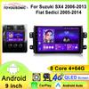 Android 13 Car Radio For Suzuki SX4 2006-2013 Fiat Sedici 2005-2014 Multimedia Video Player Navigation 2din Carplay Stereo Audio