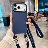 Für iPhone 17 Pro Lanyard Hülle Crossbody Strick-Lanyard Candy Weiche Handyhülle iPhone 17 Pro Max 16 15 14 Plus 13 12 Mini 17Air
