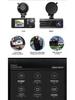 Wireless WiFi Dash Cam: HD Car Recorder with Mobile Phone Sync and Three-Way Video Capture