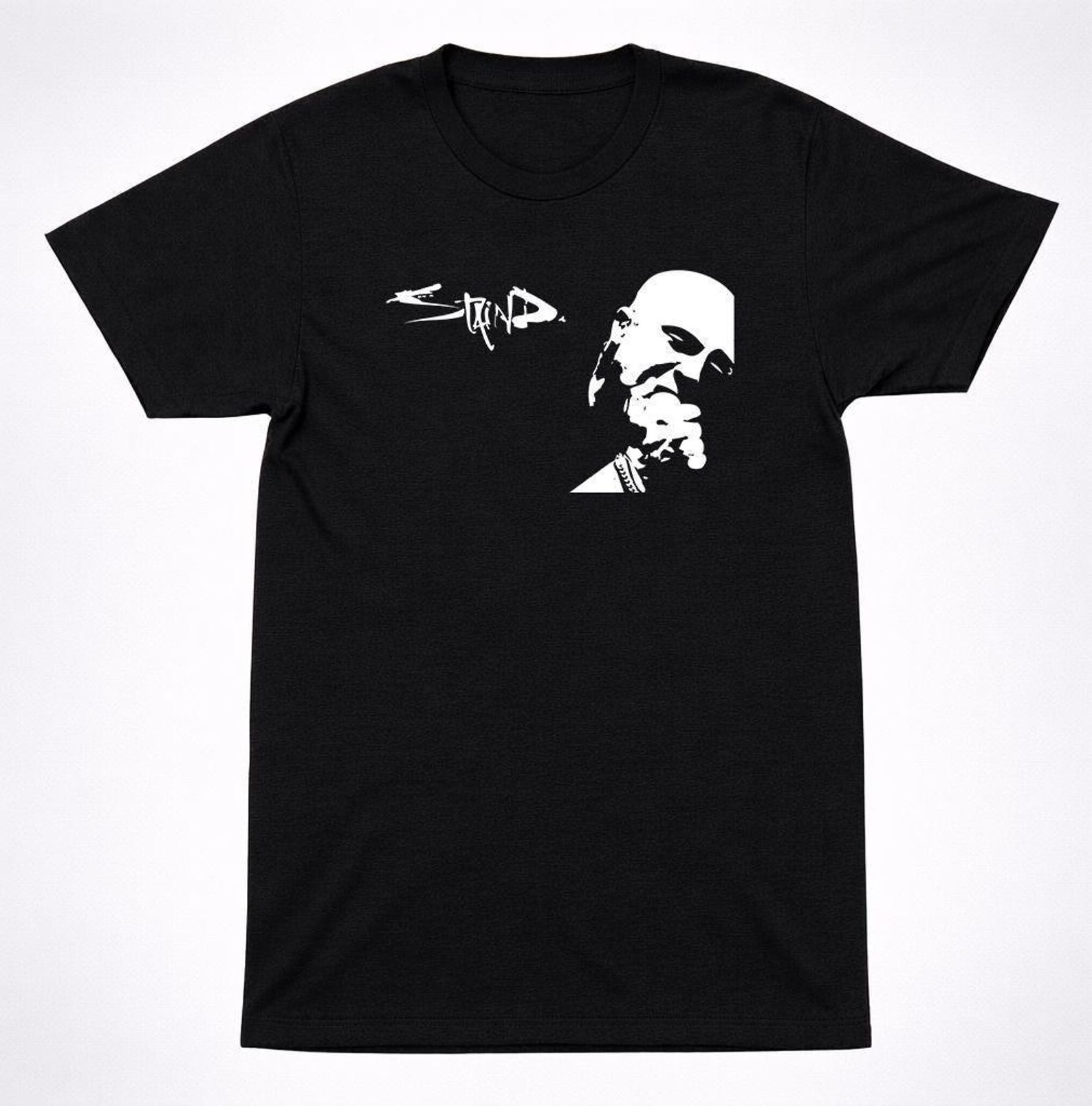 Staind Rock Band Tee: Alternative Metal Style (Black, Unisex) L